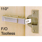 1063453 Clip-On 110 Degree Concealed Hinge – Full Overlay / Toolless