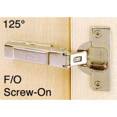 1070715 Clip-On 125 Degree Concealed Hinge – Full Overlay / Screw-On