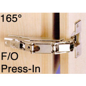 1073385 Clip-On 165 Degree Concealed Hinge – Full Overlay / Press-In