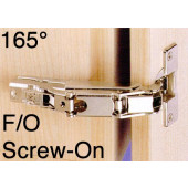 1076819 Clip-On 165 Degree Concealed Hinge – Full Overlay / Screw-On