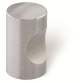 44-173 Siro Designs Stainless Steel - 15mm Knob in Fine Brushed Stainless Steel