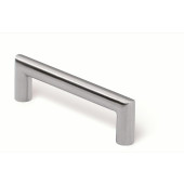 44-209 Siro Designs Stainless Steel - 88mm Pull in Fine Brushed Stainless Steel